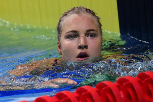Rūta Meilutytė Maskvoje šįkart medalio nesugriebė, bet vėl pagerino Lietuvos rekordą