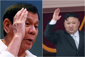 Skandalingasis Rodrigo Duterte diktatorių Kim Jong-uną išvadino „storu kvailiu“