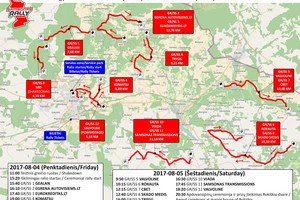 „Samsonas Rally Rokiškis“ greičio ruožai: kur geriausia žiūrėti ralį