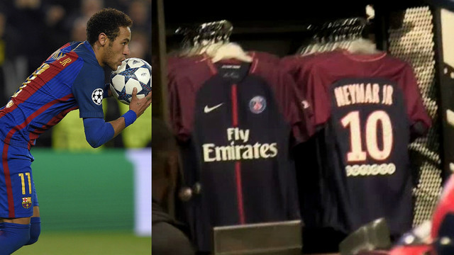 PSG aistruoliai šluoja Neymaro marškinėlius