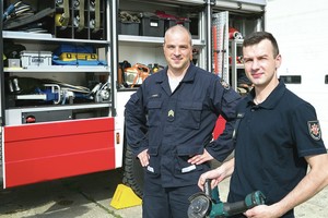 Didvyriškas ugniagesių poelgis: rizikuodami išgelbėjo mažylį nuo neįgalumo