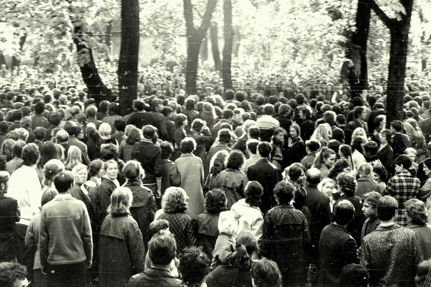 Kauno pavasaris vyko 1972-ųjų gegužės 18-19 d.<br> Lietuvos ypatingojo archyvo nuotr.