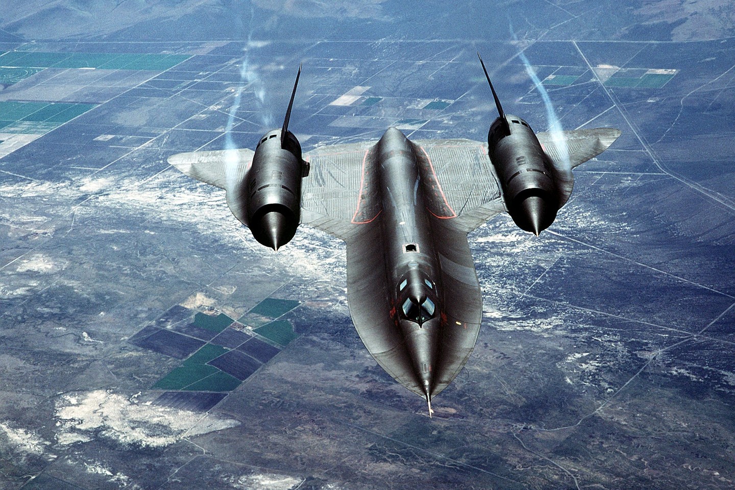Žvalgybinis lėktuvas "Lockheed SR-71 Blackbird".<br>Vida Press nuotr.