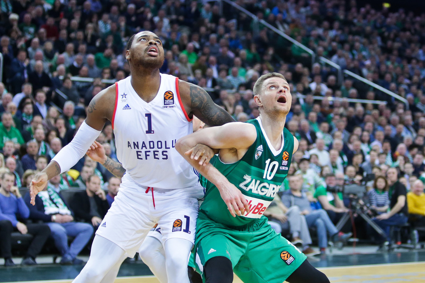 „Žalgirio“ ir „Anadolu Efes“ rungtynės.