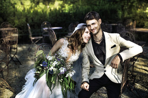 Išskirtiniai Dainos Bosas sūnaus Luko ir Editos vestuvių kadrai: pasaką kūrė patys 