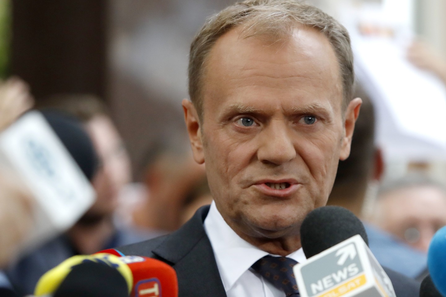 Ekspertai mano, jog TTP bijo, kad D.Tuskas ateityje taps Lenkijos vadovu.<br> „Scanpix“ nuotr.