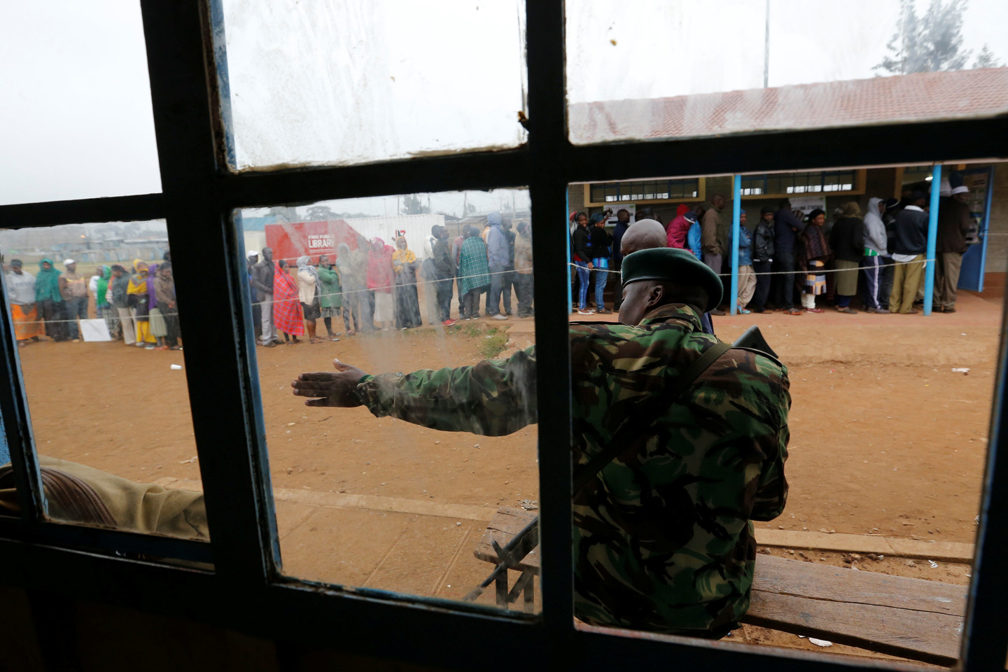  Bijoma, kad Kenijoje per rinkimus gali prasiveržti smurtas.<br> „Reuters“/„Scanpix“ nuotr.