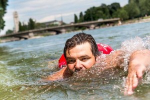 Neįprastu būdu į darbą keliaujantis vyras sužavėjo visą Vokietiją