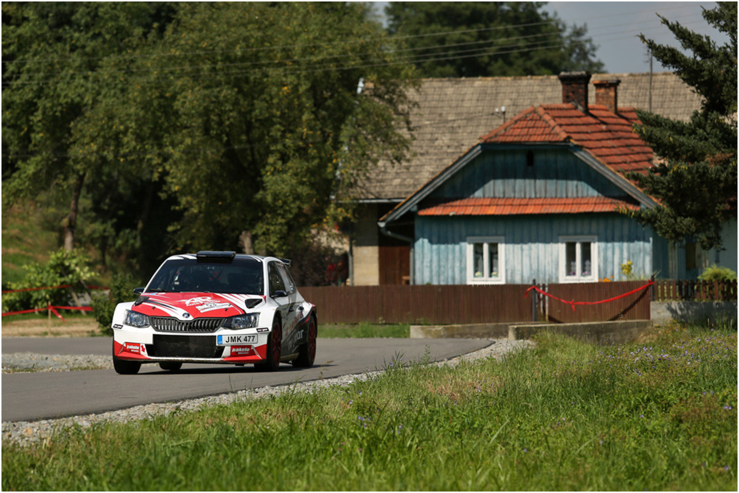 Trečiajame Lenkijos čempionato etape Dominyką Butvilą pristabdė varžovų avarijos ir automobilio gedimas.<br>T. Kalinski nuotr.