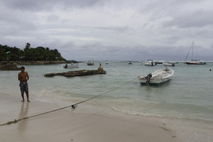 Prie Meksikos vėl artėjanti audra „Franklin“ gali sustiprėti iki uragano