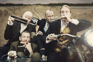 Akordeono muzikos savaitės svečiai „Sväng“: unikalaus kvarteto pasirodymas neįprastoje vietoje
