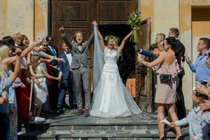 Vilniuje susituokė dainininkai Anžela Adamovič ir Žygimantas Gečas