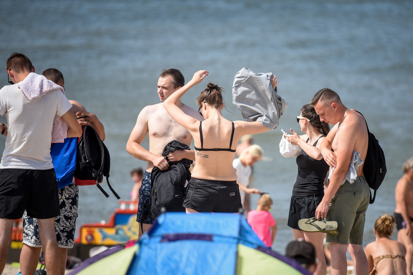 Vasarą nereikia ir savaitgalio, kad Palanga sukrustų.<br> D.Umbraso nuotr.
