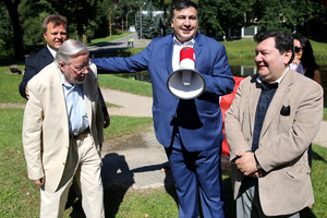 Michailas Saakašvilis –  apie santykius su prezidentu ir kovą su Ukrainos oligarchais