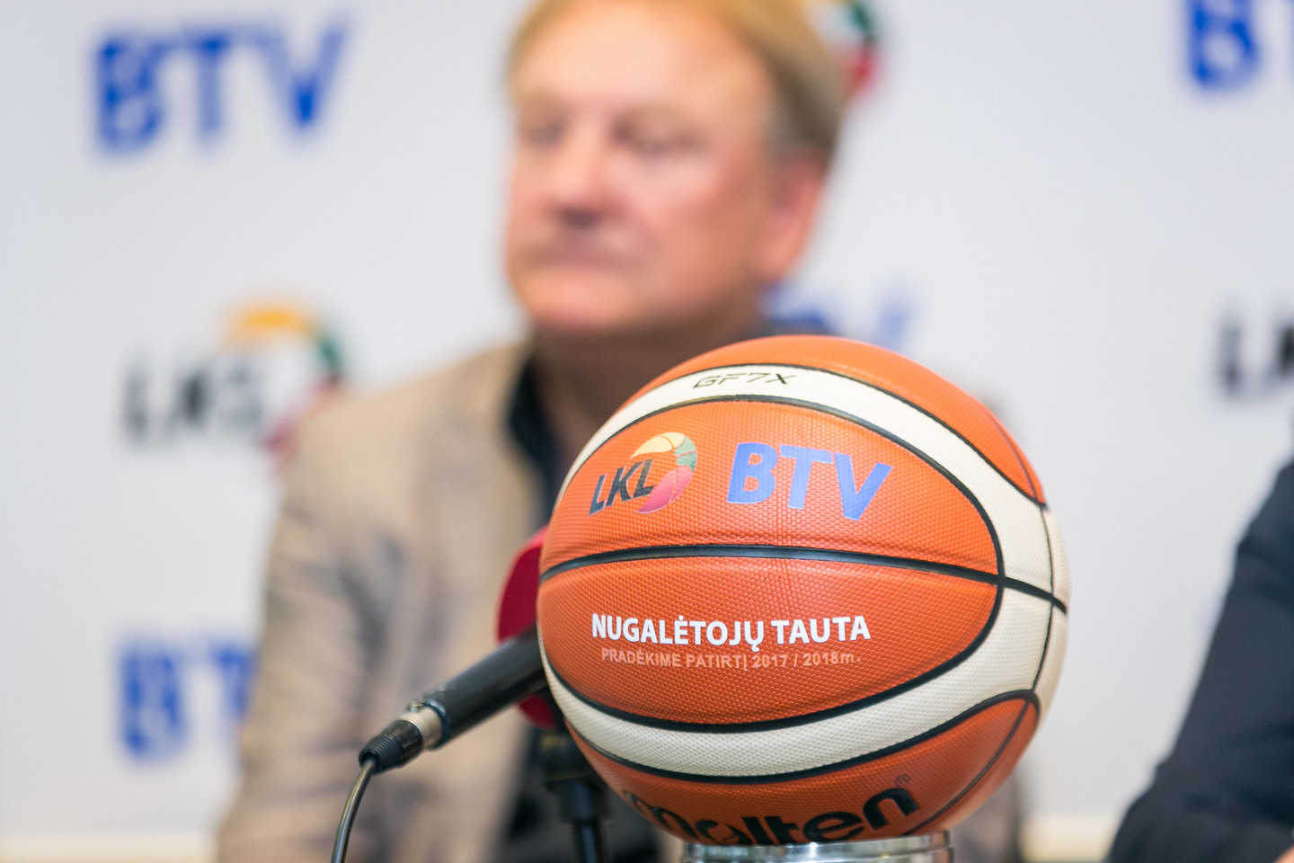 LKL spaudos konferencija.<br> T.Bauro nuotr.