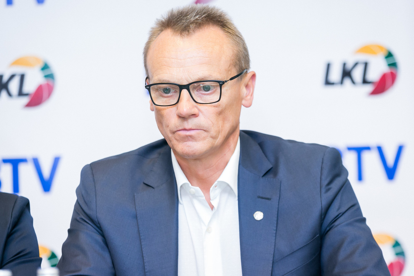 LKL spaudos konferencija.<br> T.Bauro nuotr.