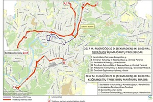 Vilniaus savivaldybė paskelbė, kaip „Velomaratono“ metu keisis eismas