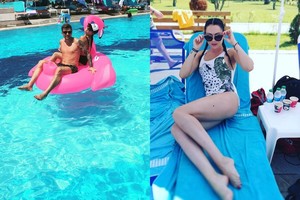 Simonos Nainės staigmena tėvams: pirmą kartą išskrido į tolimą kelionę