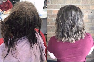 Depresija sirgusi mergina paprašė nuskusti plaukus, tačiau kirpėja turėjo kitą planą