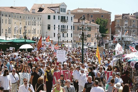 Ispanijoje kyla protestai prieš didelius turistų srautus