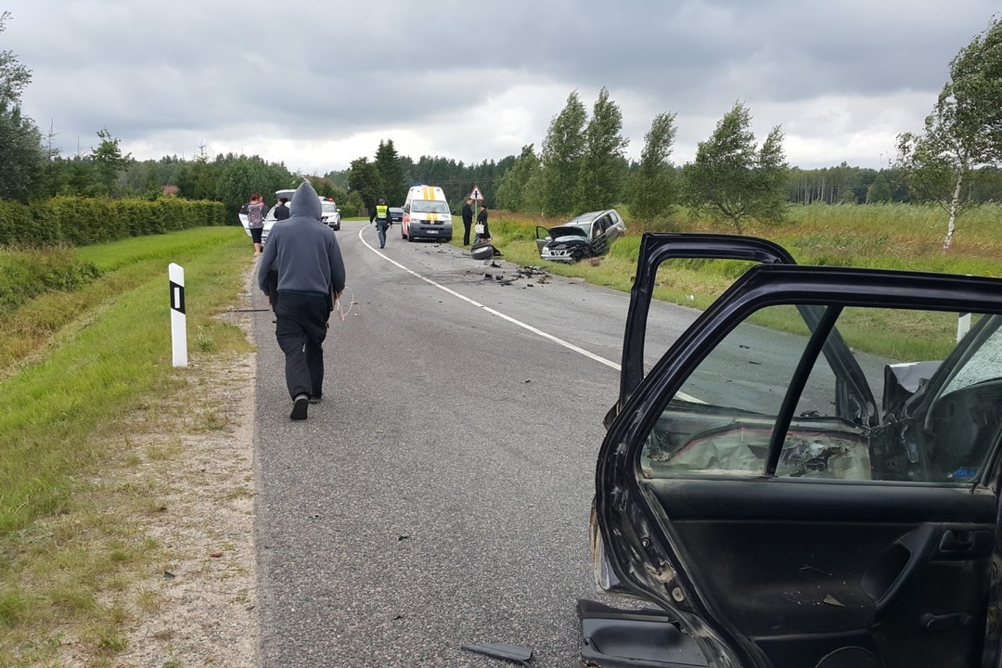 Savaitgalio avarijose žuvo 2 žmonės, dar 41 žmogus buvo sužalotas.
