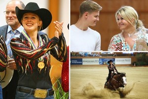 Žirgų lenktynėse – gražuoliai Michaelio Schumacherio vaikai ir auksas