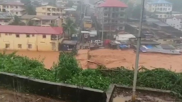 Didžiulis potvynis Siera Leonėje nusinešė 200 žmonių gyvybes