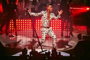 Robbie Williamsas vėlų antradienio vakarą slapta atvyko į Vilnių