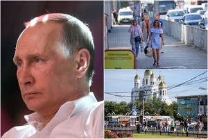 Vladimiras Putinas lankosi Kaliningrade: vietiniai turi savo versiją, ką jis čia veikia