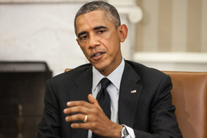 Obamos žinutė apie smurtą Šarlotsvilyje tapo populiariausia tviteryje