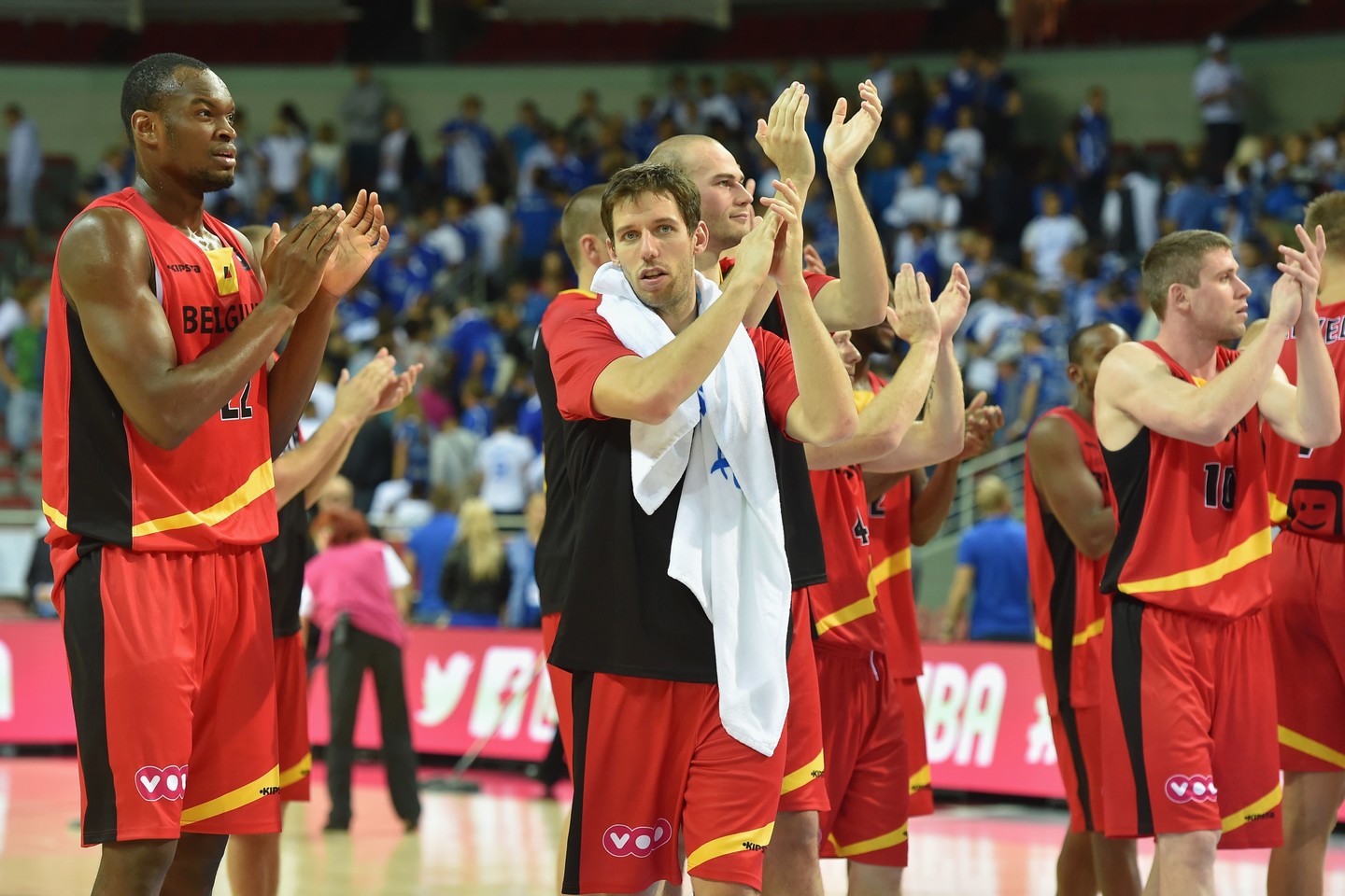  Belgai paskelbė žaidėjų sudėtį, Europos krepšinio čempionatui<br> AFP/Scanpix nuotr.