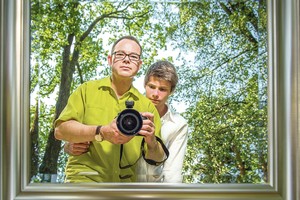 Egidijus Knispelis, uždegęs sūnų aistra kinui, regi jame save jauną