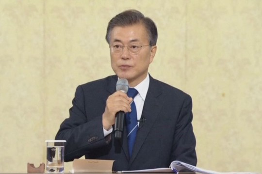 Pietų Korėjos prezidentas pareiškė, kad karo Korėjos pusiasalyje nebus