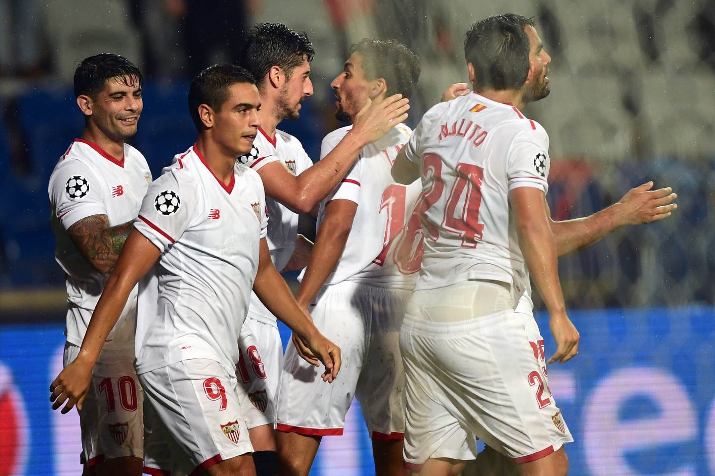 "Sevilla" klubas dar kovoja Čempionų lygos atrankoje<br> AFP/Scanpix nuotr.