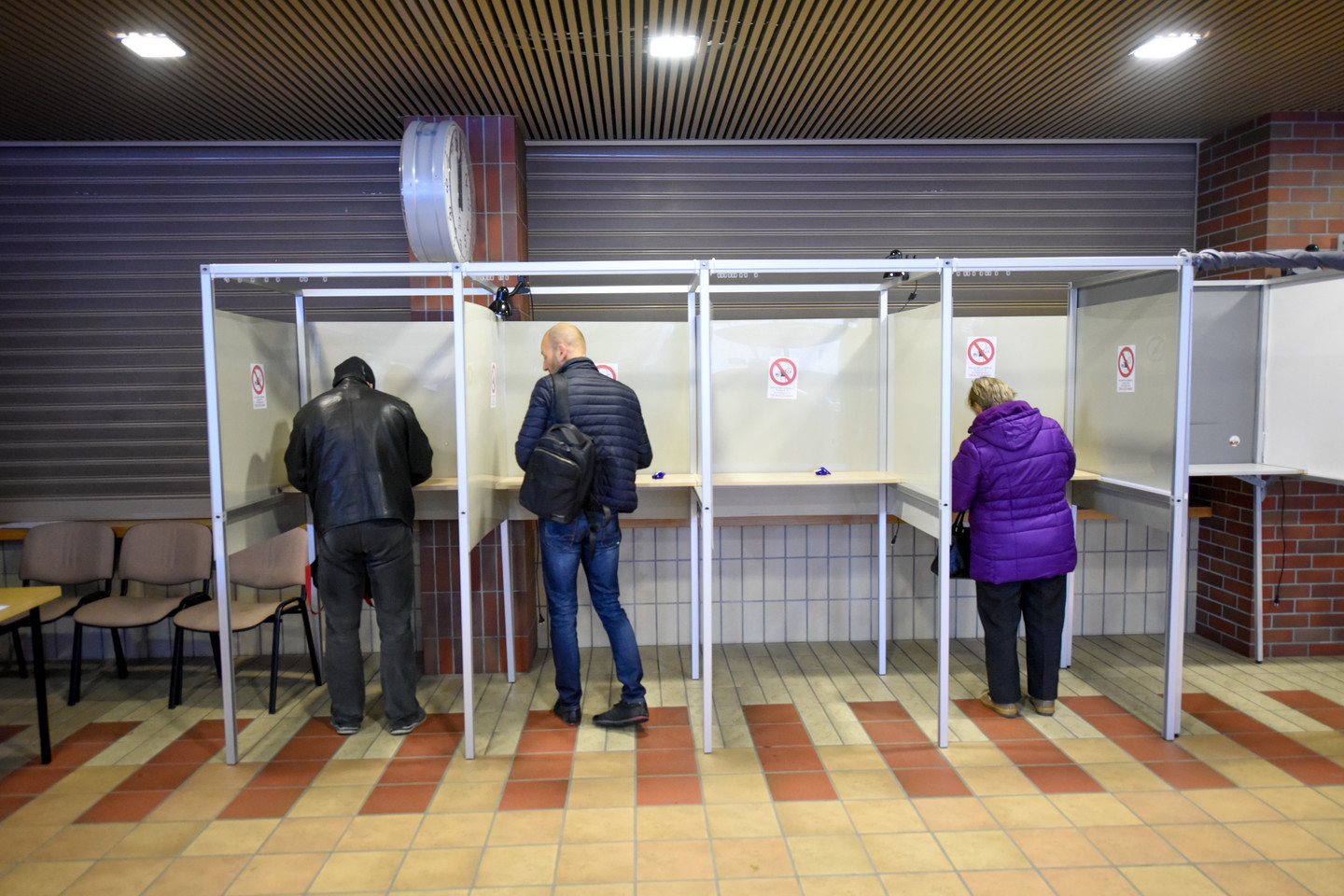 Naujausia apklausa rodo, kad beveik penktadalis apklaustųjų nori išankstinių rinkimų.<br> D.Umbraso nuotr.