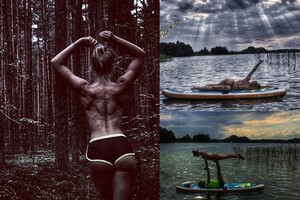 Jolanta Leonavičiūtė parodė ištreniruotą kūną