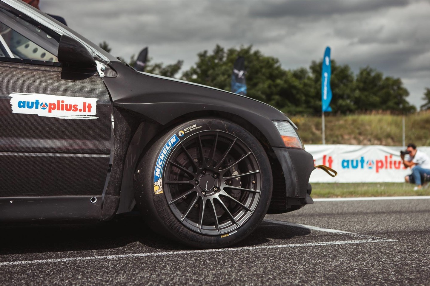 „Mitsubishi Lancer Evo VIII“.<br>Organizatorių nuotr.