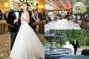 Elono Šmuilovičiaus ir mylimosios Janos vestuves vainikavo prabangi šventė