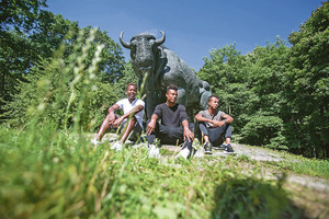 Tamsiaodžiai Žaliakalnio legionieriai papasakojo apie iššūkius Lietuvoje