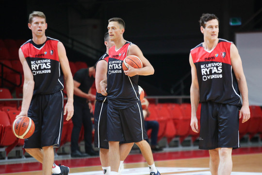 Vilniaus „Lietuvos ryto" komandoje – ryškūs pokyčiai