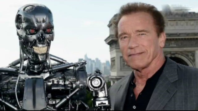 Arnoldas Schwarzeneggeris įgėlė Donaldui Trumpui 