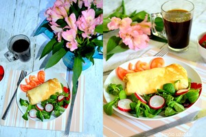 Lietiniai su krabų lazdelėmis – vyras jais nuoširdžiai apsidžiaugė