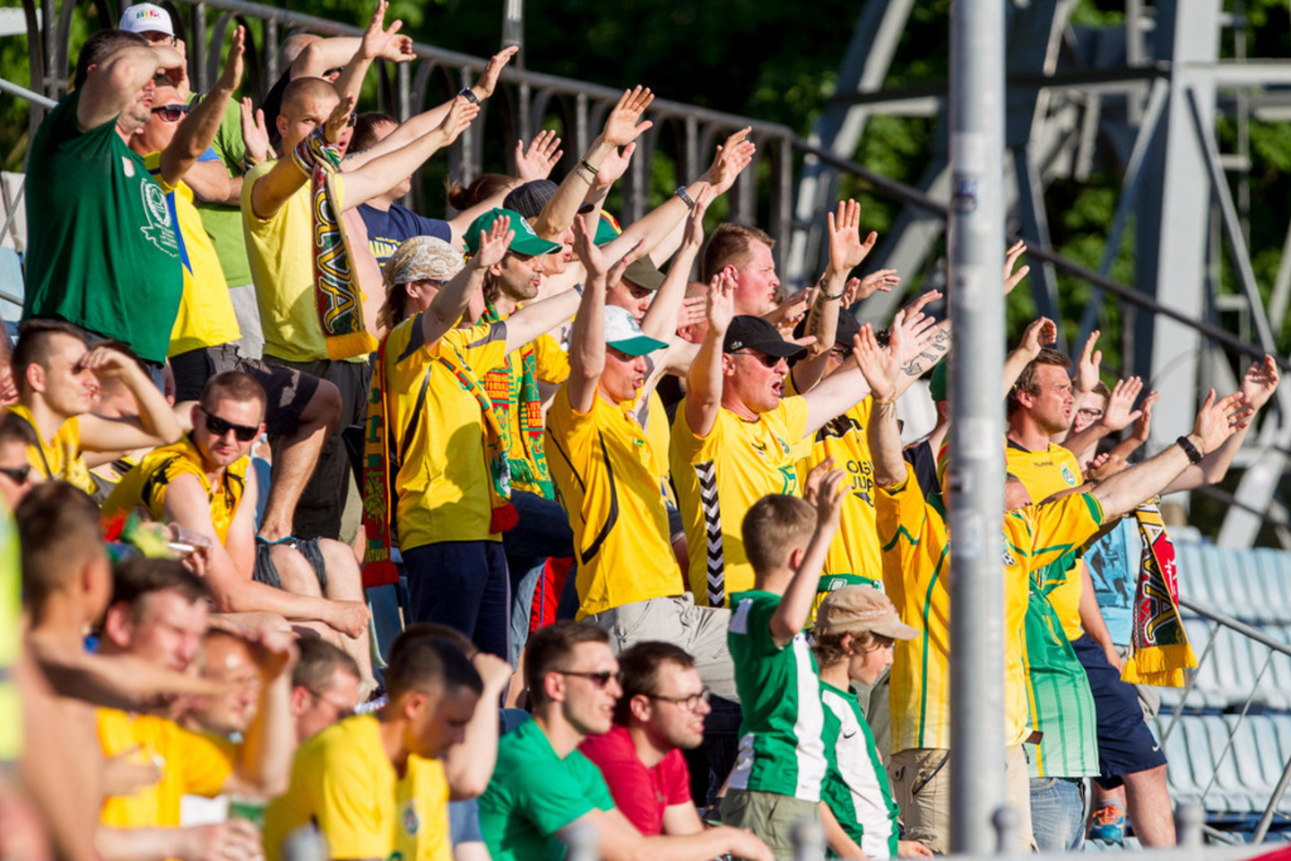 Lietuviai užpildys visą LFF stadioną.