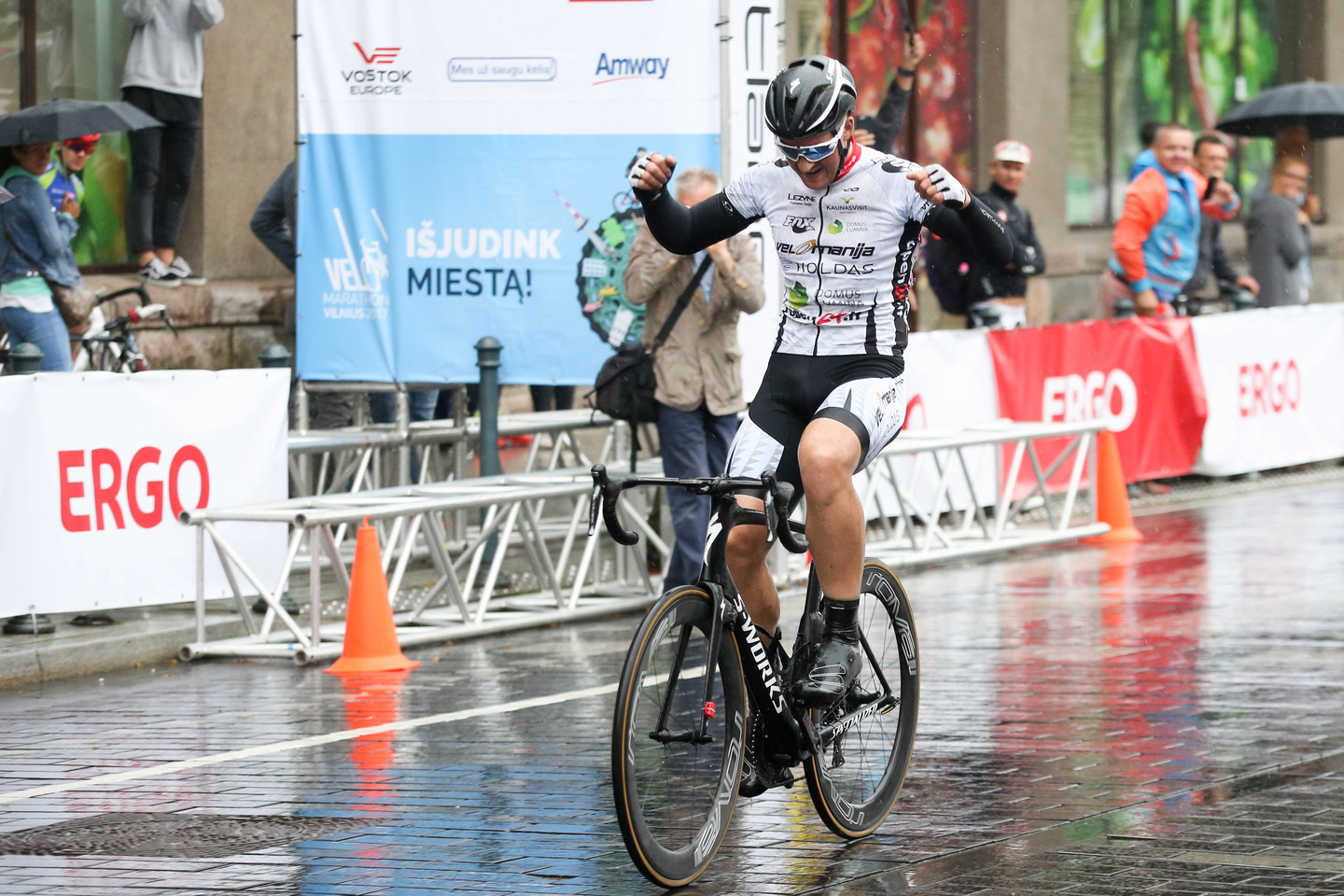 Čempionas finišavo stilingai.<br> T.Bauro nuotr.