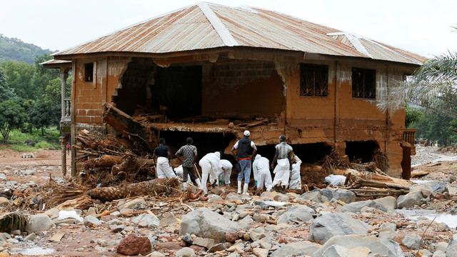Purvo nuošliaužų nusiaubtai Sierai Leonei gresia katastrofa