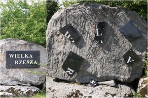 Didžiosios Riešės gyventojai vietoj sunaikintos lentelės ieškos labiau vienijančio simbolio 