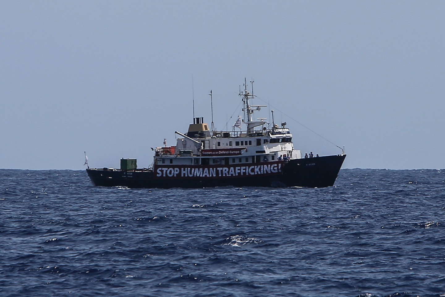 Grupės „Defend Europe“ laivas „C-Star“ Maltoje nėra laukiamas.