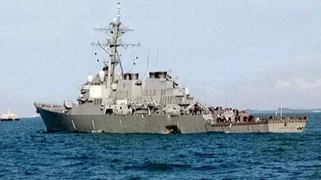 Susidūrus JAV ir Liberijos laivams dingo 10 amerikiečių, 5 sužeisti