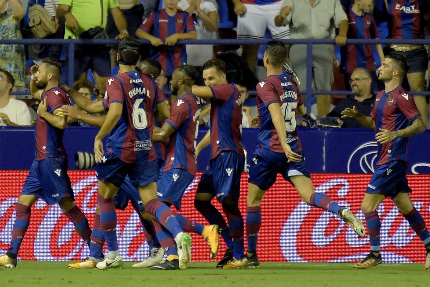  „Levante” ir „Villarreal” rungtynės.<br> AFP/Scanpix nuotr.