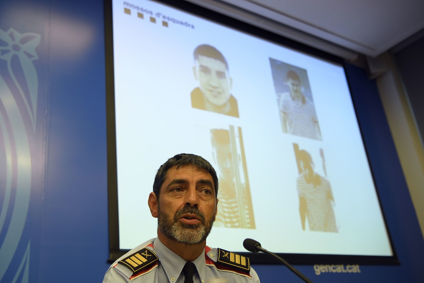  Keturi įtariami Katalonijos teroro atakų vykdytojai antradienį pirmąkart stos prieš teismą<br> AFP/Scanpix nuotr. 